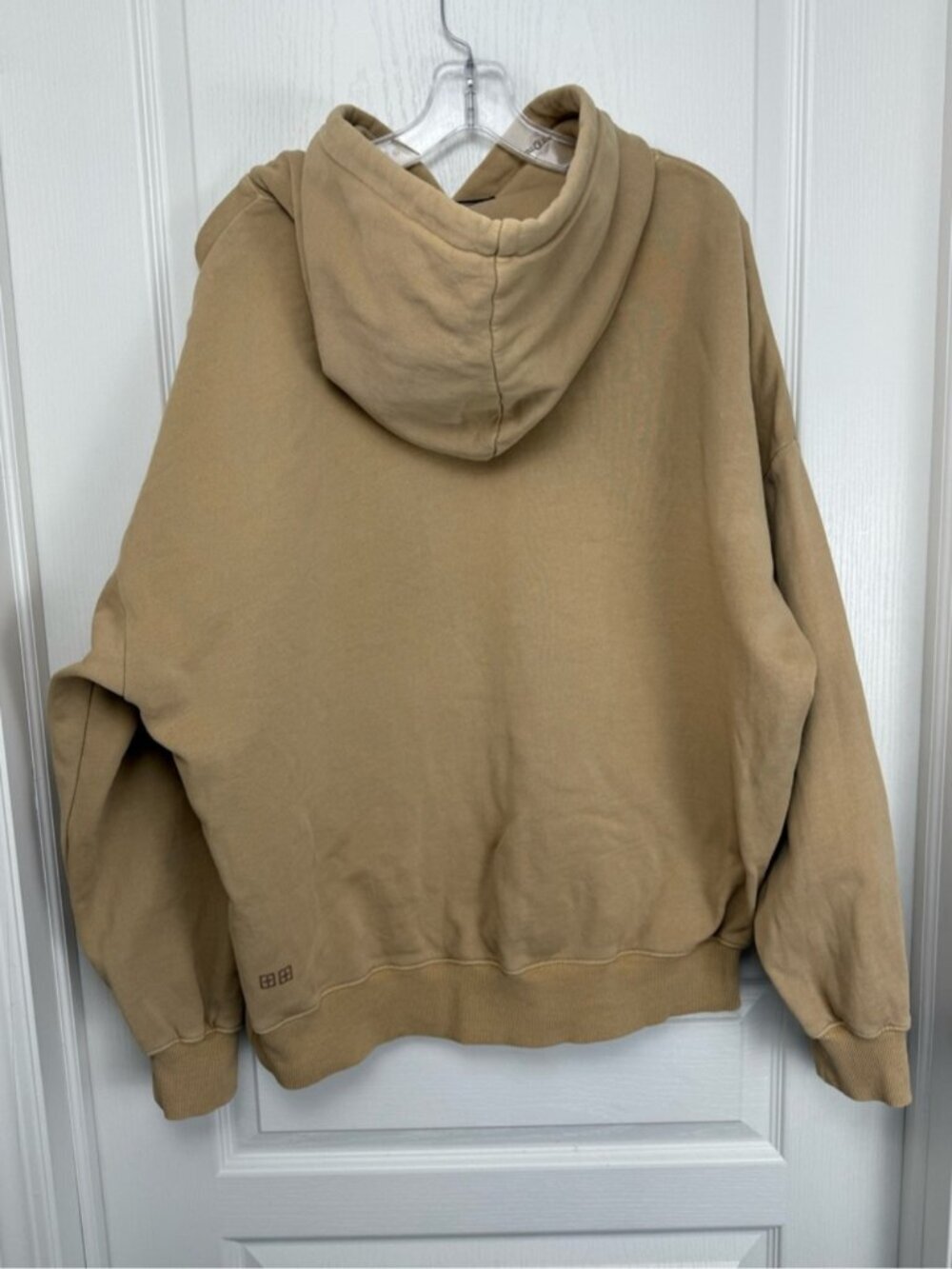 Ksubi 3 X 4 Oh G Cotton Hoodie Size Small Tan Beige - Picture 7 of 14